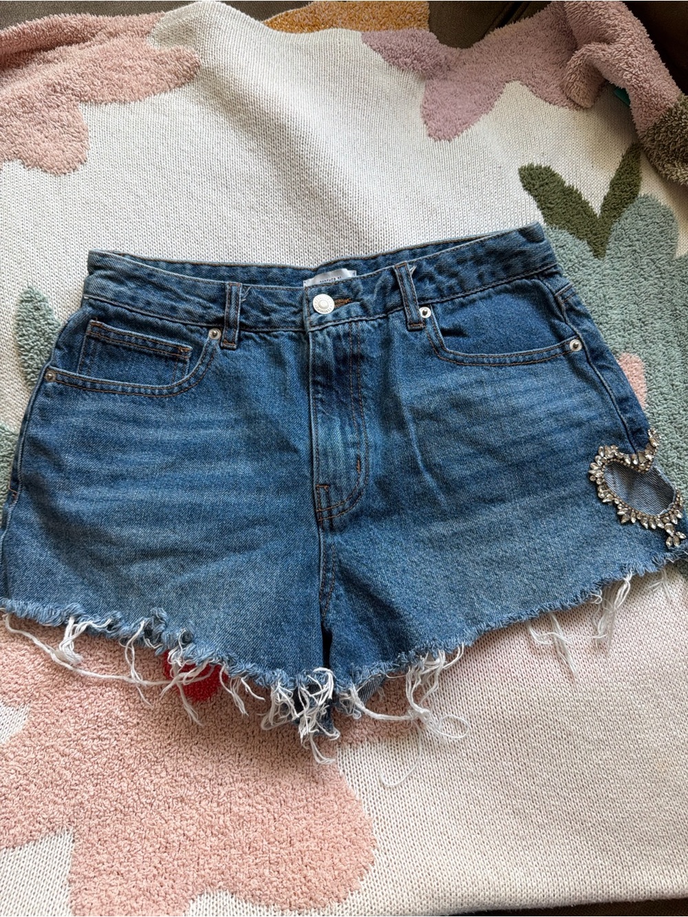 Forever 21 Denim Shorts - Blue